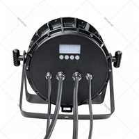 FEIYUEYUE DMX IP65 Étanche 300W Slim 19x15W RGBW LED Zoom Par Light 8~60 pour Scène Urbaine, Mariage, Fête, Club, Événement, Extérieur