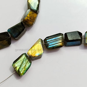 AAA + qualité bague taille feu naturel envie Labradorite pépites de pierres précieuses en vrac pour bijoux bague de guérison bijoux - Product Image 5