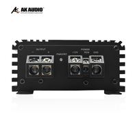 AK-25001D Mini amplificateur audio de voiture haute performance Mono classe D 2500W puissant cristal clair 4 canaux gamme complète amplificateur de classe D