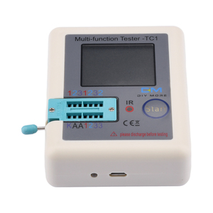 Multimètre <span class=keywords><strong>LCR</strong></span> <span class=keywords><strong>TC1</strong></span> avec écran LCD TFT de 1,8 pouce, testeur de transistors, diodes, triodes, condensateurs, résistances, testeur de transistors MOS NPN PNP - Product Image 5