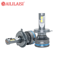 Ampoule de phare LED H4 à double faisceau, décodage intelligent, puce LED premium, dissipateur thermique en alliage d'aluminium, sans modification pour voiture, montage direct