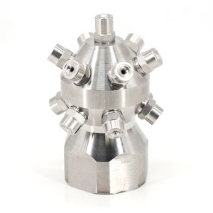 זרבובית ניקוי רב-ראשית 360 מעלות, הזרקה ישירה חרוטית, זרימה גדולה, ראש ספרינקלר קבוע רב-ראשי לכיבוי אש - Product Image 1