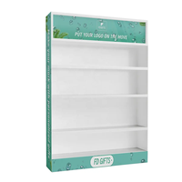 Présentoir promotionnel de magasin de détail d'approvisionnement d'usine présentoir de carton de magasin présentoir de PVC pour des ventes