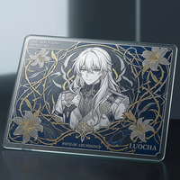 Tapis de souris rectangulaire en verre trempé Anime, imprimé sur mesure, moule privé, tapis de souris de jeu antidérapant, accessoire informatique pour l'e-sport