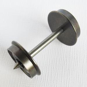 הו/oo מד דיוק אקדח מט ברזל שחור פליז רכבת עם שיח בידוד חד צדדי (כיתה תעשייתית/לא מסבים) - Product Image 4