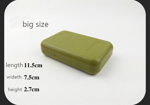 Boîte d'appâts à mouches étanche double face avec doublure en mousse EVA gris <span class=keywords><strong>orange</strong></span> pour le stockage des leurres sur les ruisseaux, les lacs et les rivières - Product Image 6