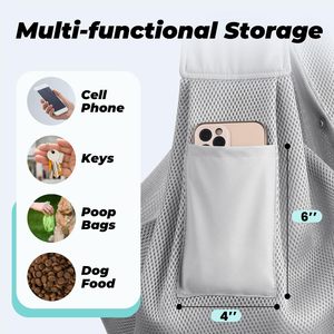 Tay miễn phí mèo nhỏ du lịch an toàn Puppy papoose Túi Pet Dog Sling tàu sân bay - Product Image 4