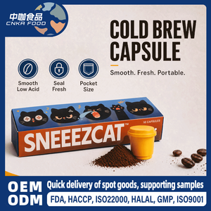 Cápsulas de Café Instantáneo en Polvo, Suministro Directo de Fábrica, Compatible con Cafeteras de Cápsulas, Aroma Intenso, Preparación Rápida, Conveniente para el Hogar, la Oficina y Viajes - Product Image 1