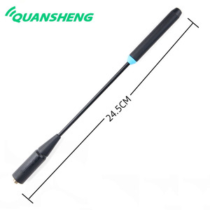 เสาอากาศวิทยุสื่อสาร Quansheng ระยะ 5 กม. 10 กม. แบบยึดด้วยสกรู รุ่นปรับปรุงสามส่วน สำหรับ Tk11 Tk8 - Product Image 2