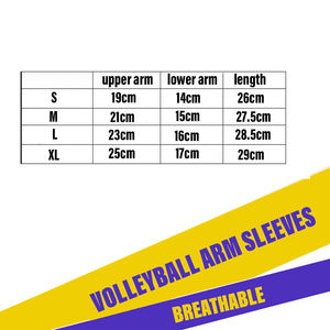 Manchons de protection pour le volleyball en polyester uni pour adultes et jeunes, antidérapants, avec trou pour le <span class=keywords><strong>pouce</strong></span>, compression élastique, poignée en silicone - Product Image 3