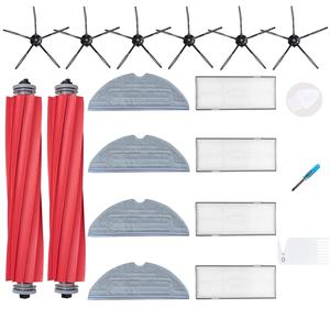 Pièces pour aspirateur robot <span class=keywords><strong>Roborock</strong></span> <span class=keywords><strong>S7</strong></span> & Q7-<span class=keywords><strong>Brosse</strong></span> <span class=keywords><strong>principale</strong></span> en caoutchouc durable - Product Image 2