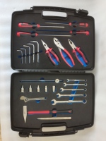 Juego de Herramientas de Titanio Pulido No Magnético de Alta Calidad Oak Professional, 27 Piezas, Estuche Rígido, Uso Médico OEM MRI