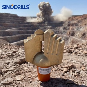 ดอกสว่านเจาะหิน SINODRILLS ขนาด 5 นิ้ว (127 มม.) แบบ 3 ปีก ชนิด Step Type Drag Bit ราคาสำหรับการเจาะแบบหมุน - Product Image 3