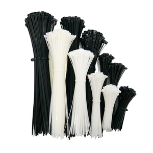 Attaches de câbles en nylon isolées, résistantes aux UV, haute ténacité, pour le regroupement de fils électriques industriels intérieurs et extérieurs - Product Image 3