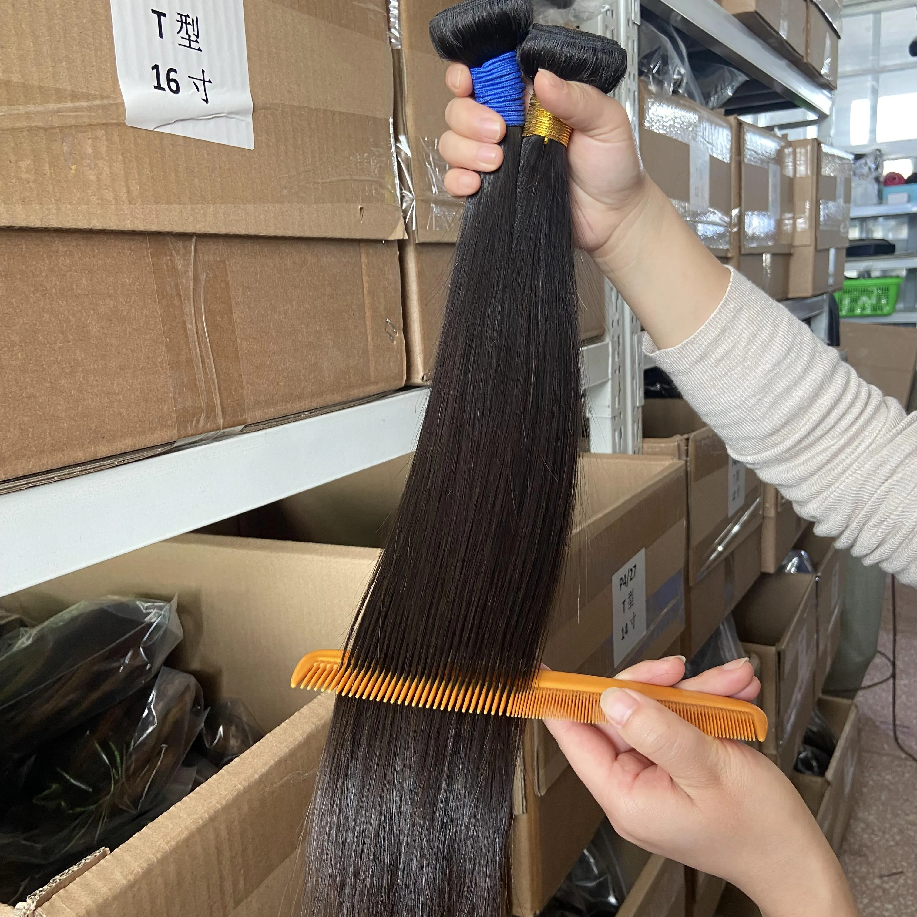 Raw Vietnamese Burmese Hair Unprocessed Virgin Natural Straight & Wavy Hair Vendors, Vietnamese Cuticle Aligned Raw Human Hair