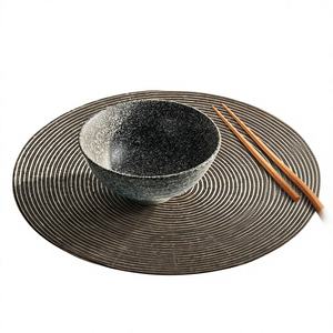 Manteles Individuales de Vidrio Hechos a Mano con Cuentas Ecológicas de 12x12 Pulgadas, Diseño Moderno y Lujoso para Bodas, Hogar, Mesa, Posavasos con Diseño de Girasol para Comedor - Product Image 1