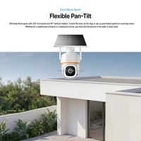 Caméra solaire AW30 3MP avec WIFI, batterie 8000mAh, détection humaine, caméra sans fil, audio bidirectionnel, vision nocturne, étanche