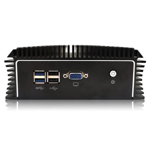 Промышленный мини-микро-ПК NUC компьютер 2980U 4-го поколения I350-AM2 гигабитный волоконный горизонтальный блок питания компьютерные корпуса башни - Product Image 5