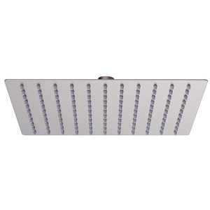 10-Inch Square Chrome Stainless Steel High Pressure and High Flow Ultra-Thin Design-Pressurized <strong>Shower</strong> Head - Product Image 2