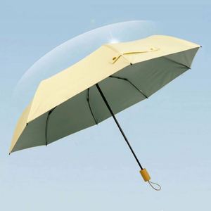 Parapluie intelligent pliable anti-UV personnalisé avec logo, petit parapluie anti-UV pour femmes, idéal pour l'extérieur - Product Image 2