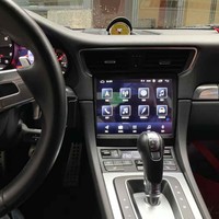 Reproductor de DVD para Auto de 8.4 Pulgadas, Radio Android con Pantalla Táctil, Navegación GPS, Carplay para Porsche 911 Boxster 2010-2016