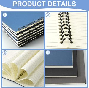 Cuaderno Espiral Personalizado para la Escuela, con Cubierta de Tela/PP, Impreso, Tamaño B5, Encuadernación Cosida, Regalo para Estudiantes y Niños, Superventas - Product Image 3