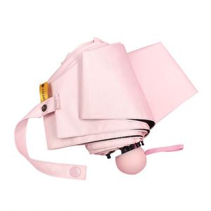 High Quality Custom Printed Mini Pocket Windproof Portable 3 Folding <b>Umbrella</b> for Adults - Product Image 2