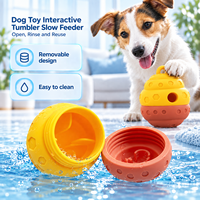 Jouet brosse à dents pour chien avec ventouse - Jouet à mâcher en caoutchouc qui aide à la dentition et au nettoyage des dents des chiens - À utiliser avec du dentifrice pour chien