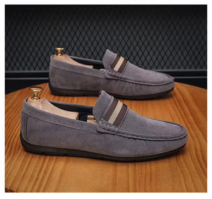 Scarpe pigri da <span class=keywords><strong>uomo</strong></span> versatili con suola morbida scarpe Casual da <span class=keywords><strong>uomo</strong></span> in pelle Lefu da <span class=keywords><strong>uomo</strong></span> - Product Image 2