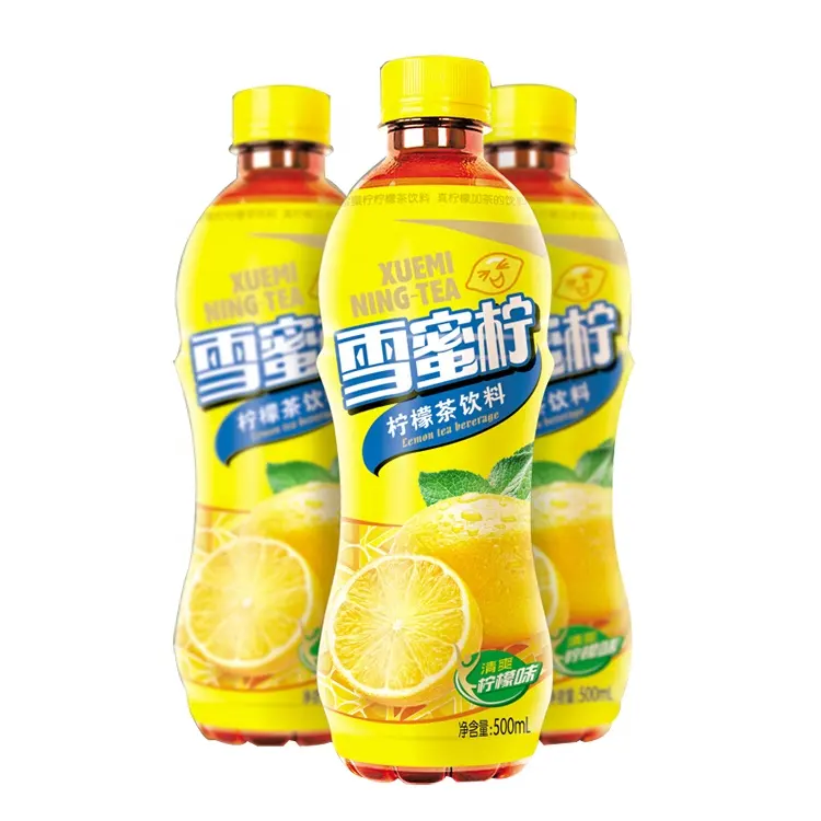 Penjualan Laris Pasokan Pabrik Minum Teh Es Botol Rasa Lemon Produk Panas Minuman Plastik Minuman Lembut