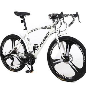 Vélo de route de course ultra-rapide, résistant au vent, avec guidon basculant, freins à disque doubles, 21 vitesses, ultra-léger en acier carbone - Product Image 6