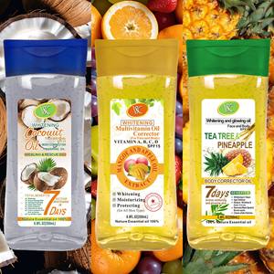 Minyak esensial VB lintas batas, 200ml minyak pijat VE kunyit Vitamin C pelembap tubuh wajah mawar infusi untuk warna gelap - Product Image 2