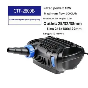 Pompe submersible pour <span class=keywords><strong>bassin</strong></span> à <span class=keywords><strong>grille</strong></span>, série CTF, vente directe usine Sensen, pour la circulation de l'eau dans les rochers et les étangs, <span class=keywords><strong>filtre</strong></span> à eau à usage énergétique efficace - Product Image 6