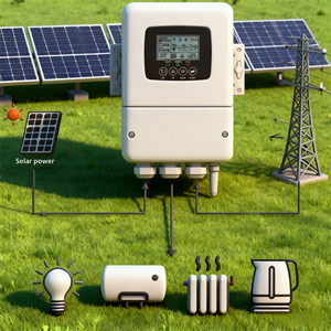 מחמם מים סולארי MPPT 5K גייזר מערכת מפוצלת אינברטר חימום בקרת אפליקציית SmartLife לשימוש במלונות, חוץ, מוסכים, מתכת, אנרגיה - Product Image 6