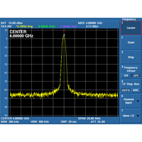Modul ADF5355 Layar Sentuh Berwarna Sumber Sinyal RF VCO Sintesis Frekuensi Gelombang Mikro PLL
