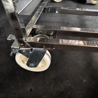 Chariot à plateaux rotatifs en acier inoxydable 304 (600x400) pour séchage et refroidissement, idéal pour four de boulangerie