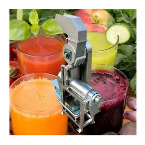 Spiral tipi meyve suyu basın meyve makineleri çıkarıcı ticari meyve suyu yapma makinesi