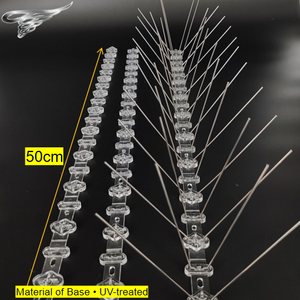Hebei Bird Spikes Anti Pigeon Goutieres Control efectivo de plagas para infestaciones de aves y palomas - Product Image 1