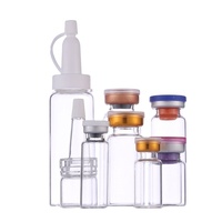 Vente en gros 13mm 20mm bouchon de distributeur d'ampoules séparateur transparent bouchons compte-gouttes tête poudre lyophilisée emballage liquide de soins de la peau