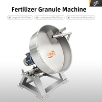 Granulateur à disques en acier inoxydable pour la fabrication de granulés d'engrais composé NPK