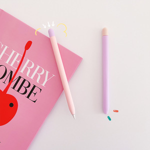 เคสซิลิโคนสองสีสำหรับ <span class=keywords><strong>Apple</strong></span> <span class=keywords><strong>Pencil</strong></span> 2nd Generation,ปลอกหุ้มป้องกันปากกาสไตลัสสำหรับแท็บเล็ต iPad Touch - Product Image 3