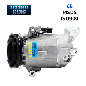 Compresseur de climatisation automobile 92600BR00A 115 mm 6pk 12V pour systèmes de climatisation pour Qashqai J10 JJ10 1.6 - Product Image 1