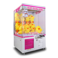 Arcade Luxury OFO Big Claw Catcher Machine Four-directional Joysticks Claw Crane Catcher 3 Hooks Coin Operated Catcher