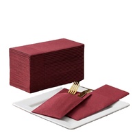 Rouleau de Matière Première pour Serviettes de Table en Papier Airlaid Non Tissé de Qualité Alimentaire pour Restaurants et Hôtels