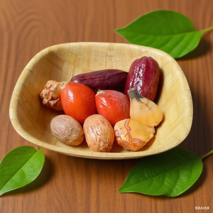 Cuencos de ensalada de bambú natural personalizables para cocinas, picnics y otras ocasiones para guardar dulces de frutas ¡Más! - Product Image 3