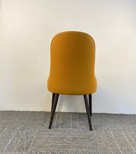 Chaise de salle à manger de luxe de <span class=keywords><strong>style</strong></span> <span class=keywords><strong>anglais</strong></span> à cadre en aluminium d'origine pour restaurant hôtel salon - Product Image 6