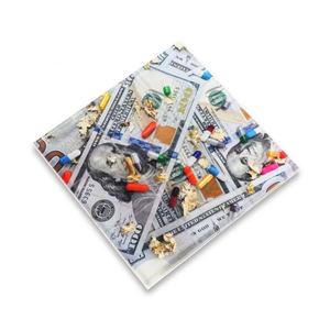 MULTICOLOR ACRÍLICO TIC TAC TOE SET Lujo XO PIEZAS Custom LUCITE Game FACTORY - Product Image 3