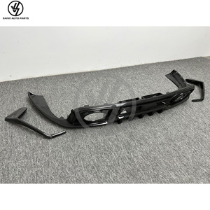 Tehart Style Dry Carbon Fiber Rear Diffuser for Porsche 992 Turbo S 2020-2023 Carbon Rear <b>Lip</b> With Rear <b>Splitter</b> Car Parts - Product Image 6