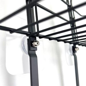 Étagère de rangement murale moderne pour toilettes doubles, sans perçage, sans clou, en acier inoxydable, étanche, non pliable, pour usage domestique - Product Image 5