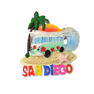 Magnete da frigo in Polyresin stile moderno personalizzato <span class=keywords><strong>per</strong></span> turisti Souvenir in resina <span class=keywords><strong>per</strong></span> la decorazione della cucina - Product Image 3